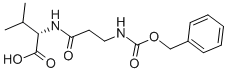 Structure of N-CBZ-BETA-ALA-VAL