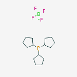 Structure of TRICYCLOPENTYLPHOSPHINE TETRAFLUOROBORA&