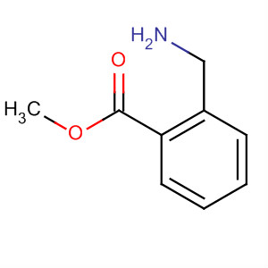 Structure of Benzoic acid, 2-(aminomethyl)-, methyl ester