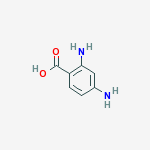 2,4-Diaminobenzoic acid结构式