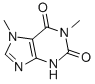 Structure of 1,7-DIMETHYLXANTHINE