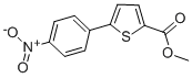 Structure of 5-(4-NITROPHENYL)THIOPHENE-2-CARBOXYLICACIDMETHYLESTER,96%