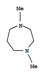 Structure of 1,4-dimethyl-1,4-diazepane
