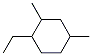 Structure of 1-Ethyl-2,4-dimethylcyclohexane