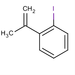 Structure of Benzene, 1-iodo-2-(1-methylethenyl)-
