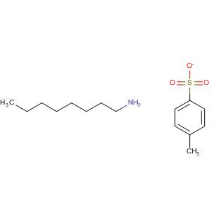Structure of 1-Octanamine, 4-methylbenzenesulfonate