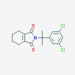 2-[2-(3,5-dichlorophenyl)propan-2-yl]-4,5,6,7-tetrahydro-1H-isoindole-1,3(2H)-dione结构式