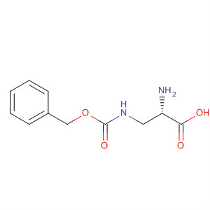 Structure of Alanine, 3-[[(phenylmethoxy)carbonyl]amino]-