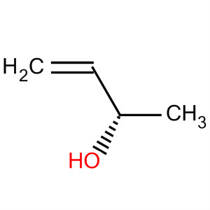 Structure of 3-Buten-2-ol, (S)-