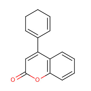 Structure of 2H-1-Benzopyran-2-one, 3,4-dihydro-4-phenyl-, (4S)-