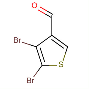 3-Thiophenecarboxaldehyde, 4,5-dibromo-结构式