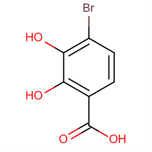 Structure of 4-bromo-2,3-dihydroxybenzoic acid