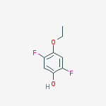 Phenol,  4-ethoxy-2,5-difluoro-结构式