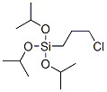 Structure of (3-chloropropyl)tris(1-methylethoxy)silane