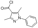Structure of 3,5-DIMETHYL-1-PHENYL-1H-PYRAZOLE-4-CARBONYL CHLORIDE