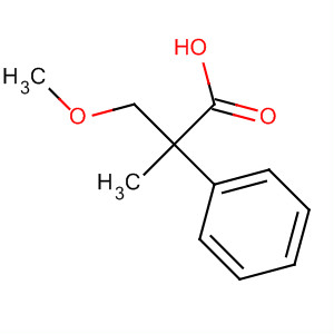 Structure of Benzenepropanoic acid, 3-methoxy-a-methyl-