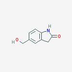 Structure of 5-(hydroxymethyl)-1,3-dihydro-2H-indol-2-one