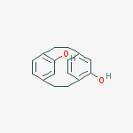 Structure of RACEMIC-4,12-DIHYDROXY[2,2]PARACYCLOPHANE