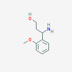 Structure of 3-Amino-3-(2-methoxyphenyl)propan-1-ol