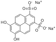 Structure of 6,8-DIHYDROXYPYRENE-1,3-DISULFONIC ACID DISODIUM SALT