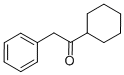 Chemical structure of 1-CYCLOHEXYL-2-PHENYL-1-ETHANONE