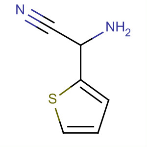 Structure of 2-Thiopheneacetonitrile, a-amino-
