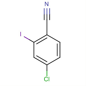 4-氯-2-碘苯腈结构式