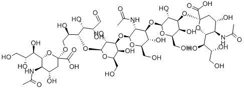 Structure of DISIALYL-LACTO-N-TETRAOSE