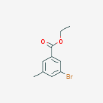 Structure of 3-bromo-5-methylBenzoic acid ethyl ester