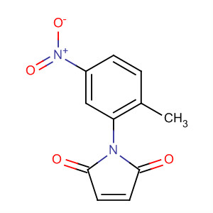 1H-Pyrrole-2,5-dione, 1-(2-methyl-5-nitrophenyl)-结构式