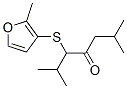 2,6-dimethyl-3-[(2-methyl-3-furyl)thio]heptan-4-one结构式