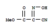 methyl cyano(hydroxyimino)acetate结构式