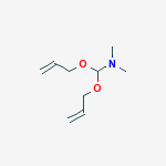 1,1-bis(2-allyloxy)trimethylamine结构式