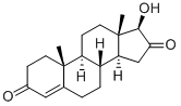 Structure of 16-KETOTESTOSTERONE