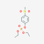 Structure of Diethyl 4-(methylsulfonyl)phenyl phosphate
