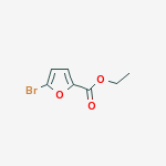 Structure of ethyl 5-bromo-2-furancarboxylate