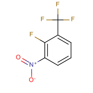 Structure of Benzene, 2-fluoro-1-nitro-3-(trifluoromethyl)-