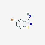5-bromo-1,2-benzothiazol-3-amine结构式