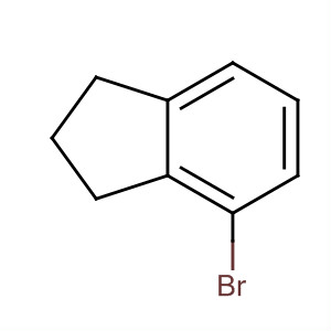 Structure of 1H-Indene, 4-bromo-2,3-dihydro-