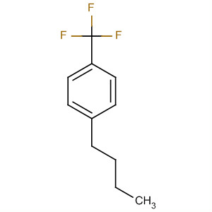 Structure of Benzene, 1-butyl-4-(trifluoromethyl)-