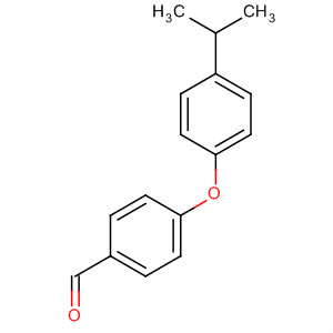 Structure of Benzaldehyde, 4-[4-(1-methylethyl)phenoxy]-