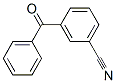 3-benzoylbenzonitrile结构式
