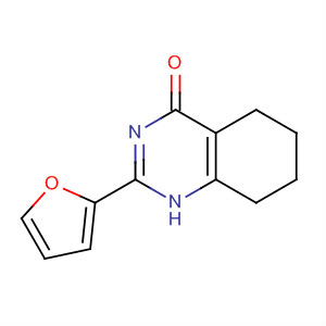 4(1H)-Quinazolinone, 2-(2-furanyl)-5,6,7,8-tetrahydro-结构式
