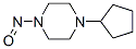 Structure of 1-CYCLOPENTYL-4-NITROSOPIPERAZINE