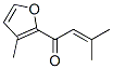 Structure of 1-(3-Methyl-2-furanyl)-3-methyl-2-buten-1-one
