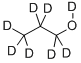 Chemical structure of 1-PROPANOL-D8