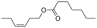 Structure of (Z)-hex-3-enyl heptanoate