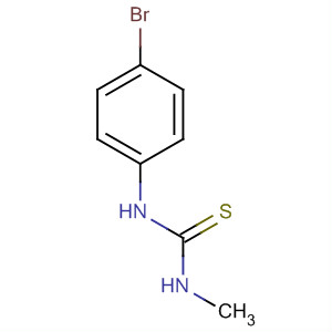 Structure of Thiourea, N-(4-bromophenyl)-N'-methyl-