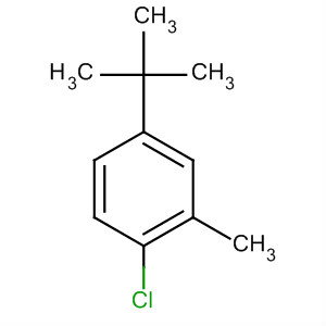 Benzene, 1-chloro-4-(1,1-dimethylethyl)-2-methyl-结构式