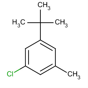Benzene, 1-chloro-3-(1,1-dimethylethyl)-5-methyl-结构式
